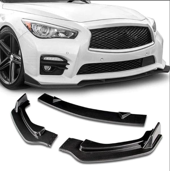 V37 スカイライン 前期 タイプSP 専用設計 フロントリップスポイラー